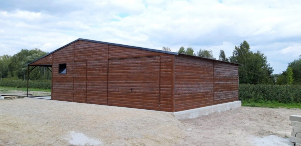 🏷 DVOJGARÁŽ S PRÍSTREŠKOM 11 × 7 m 4