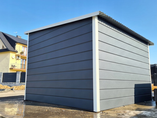 Záhradný domček 3 × 3 m - odolný úložný priestor 3