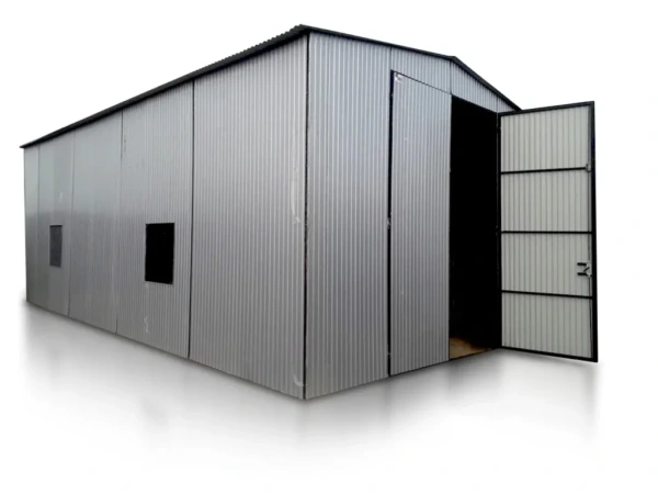 GARÁŽ / SKLAD 6 × 10 m – RAL 9006