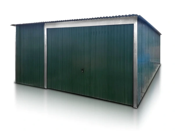 Plechová garáž 4×5 m BTX 6020 – Moderný grafitový dizajn